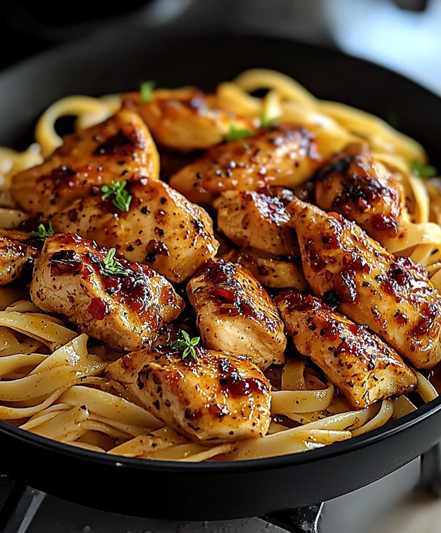 Spicy Cajun Chicken Linguine
