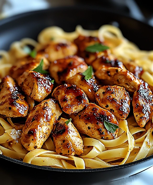 Spicy Cajun Chicken Linguine