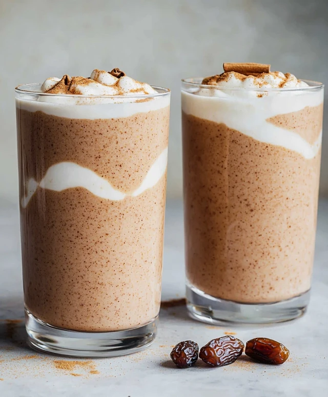Cinnamon Date Smoothie