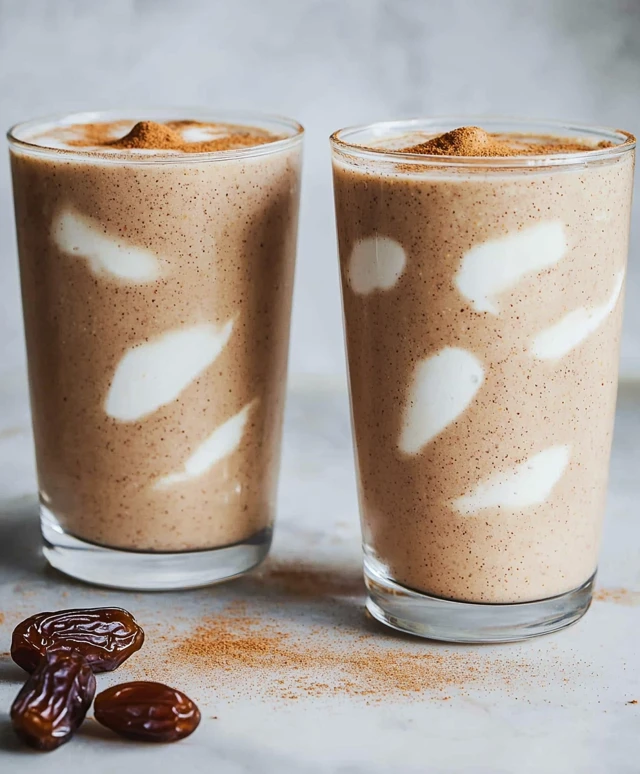 Cinnamon Date Smoothie