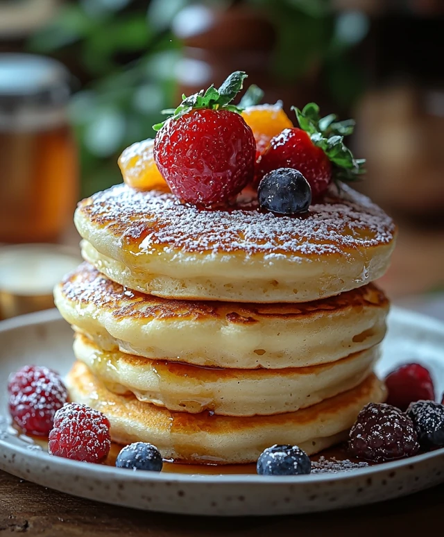 Japanese Soufflé Pancakes