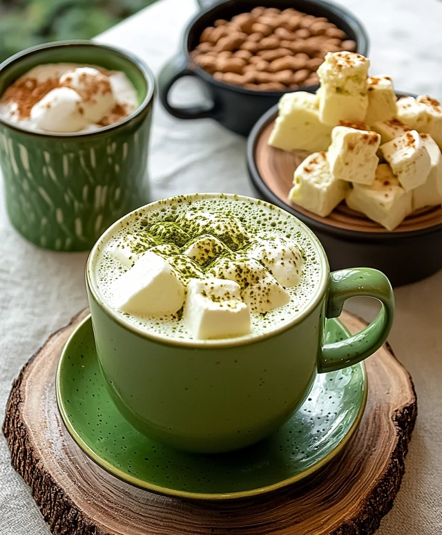 Matcha White Hot Cocoa