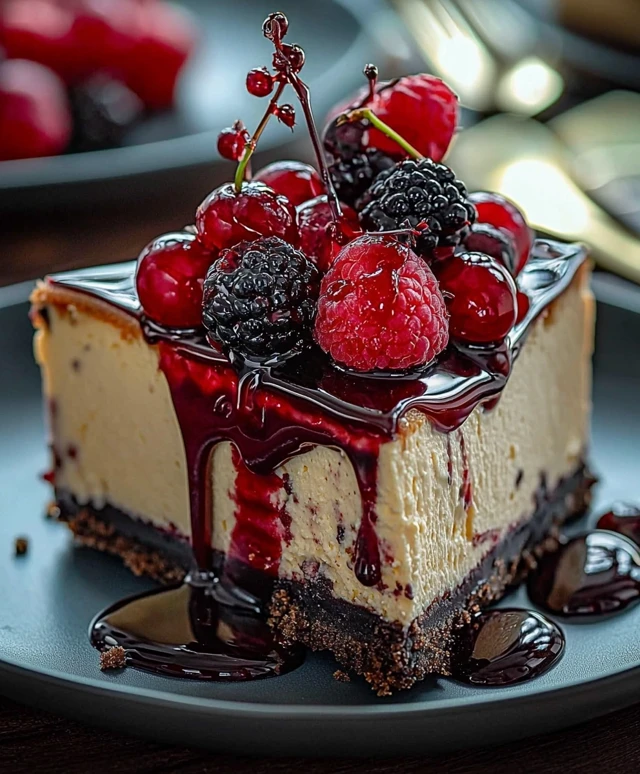 Black Forest Cheesecake