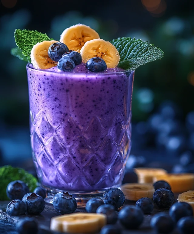 Blueberry Banana Smoothie