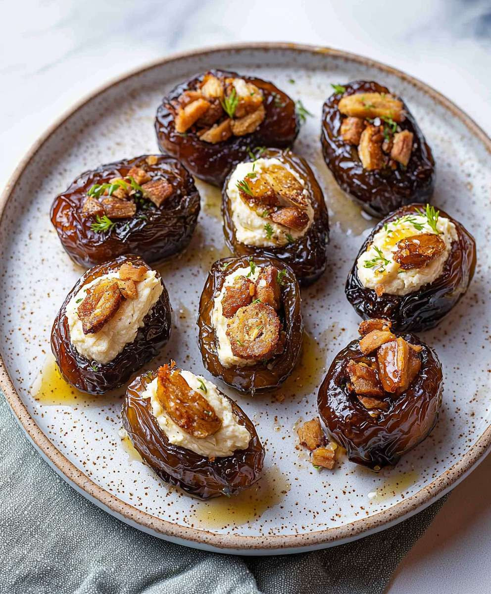 Stuffed Dates Appetizer