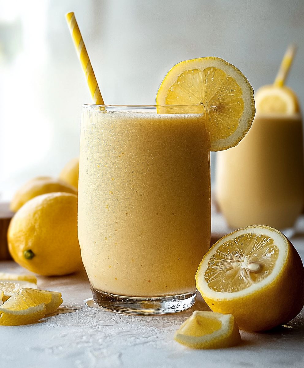 Lemon Smoothie Benefits