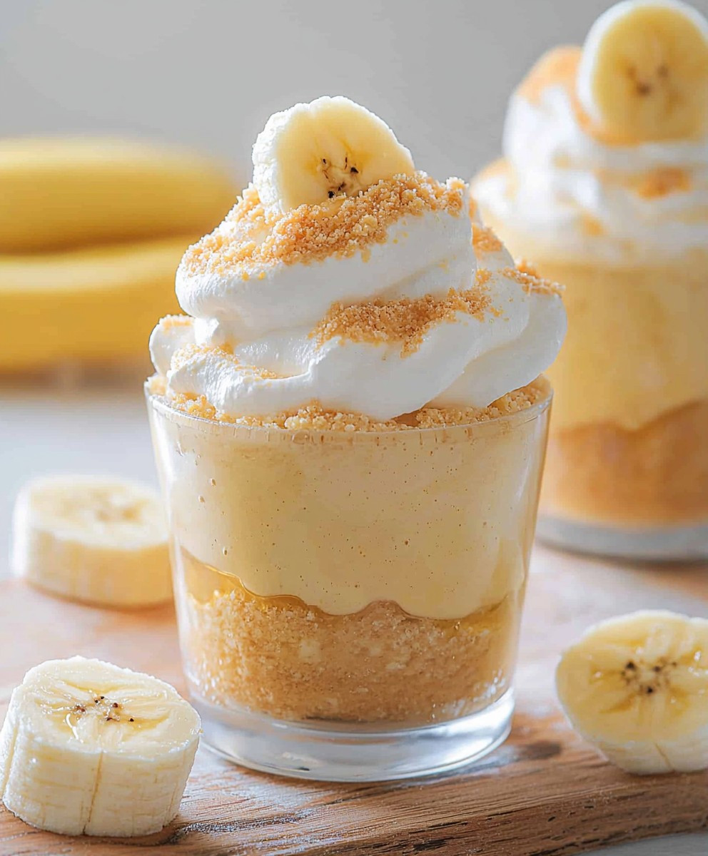 Banana Pudding Cups