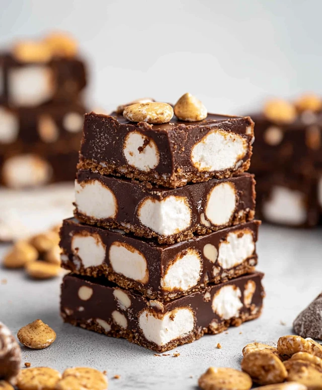 S'mores Fudge Dessert
