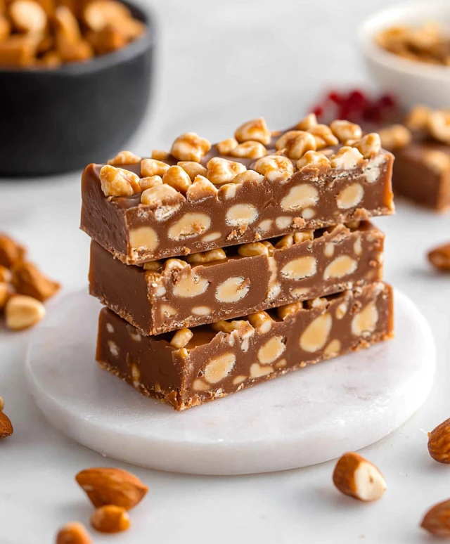 Homemade PayDay Bars