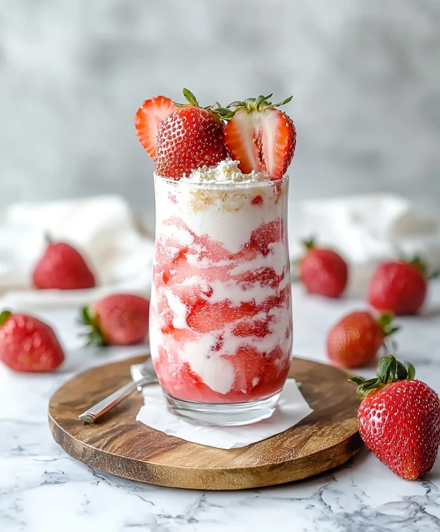 Korean Strawberry Milk