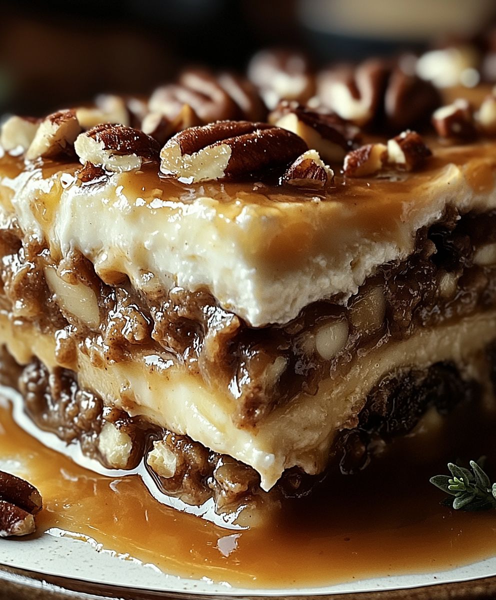 Pecan Pie Lasagna