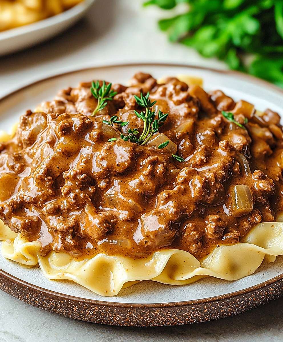 Beef Stroganoff