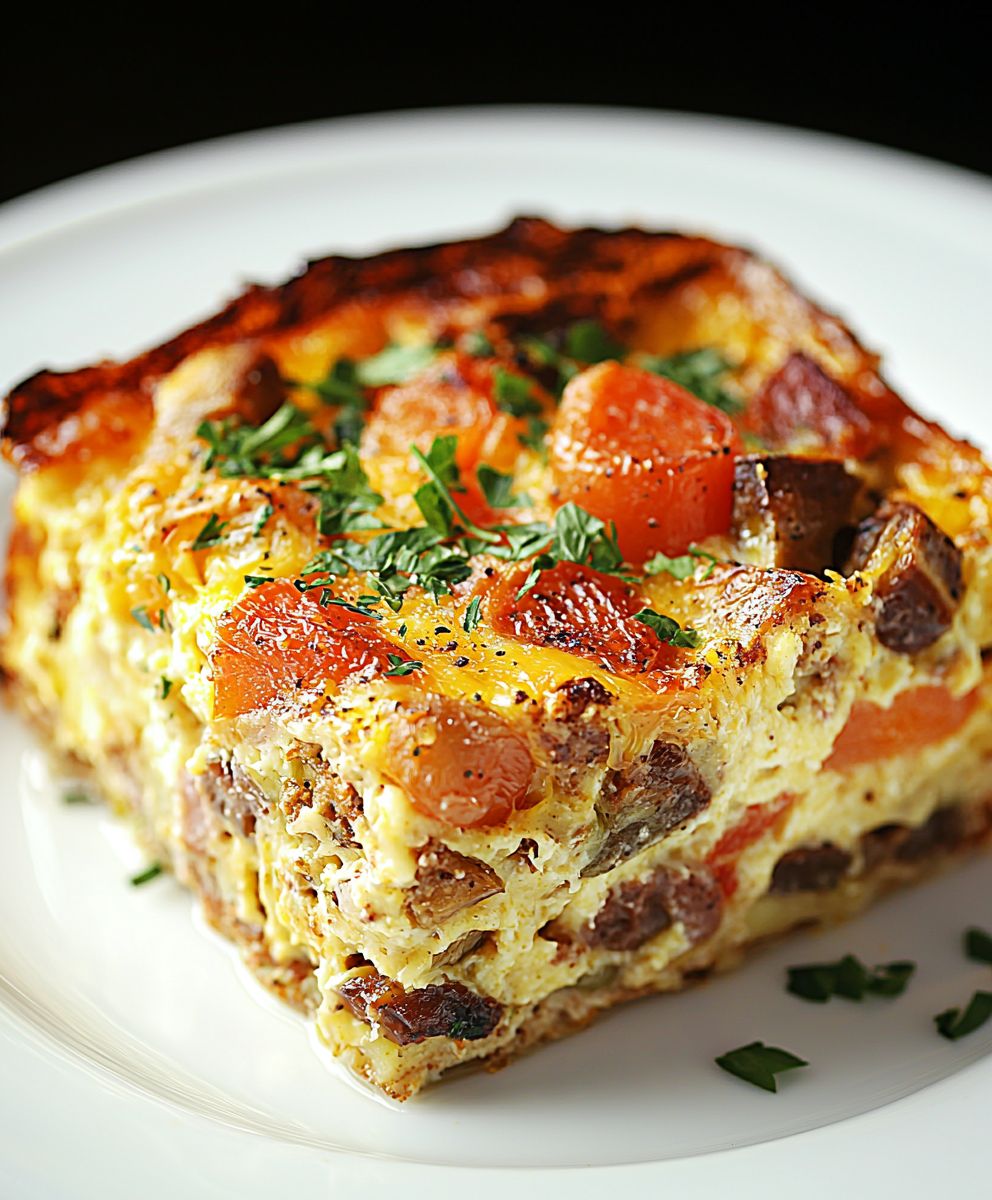 Crockpot breakfast casserole