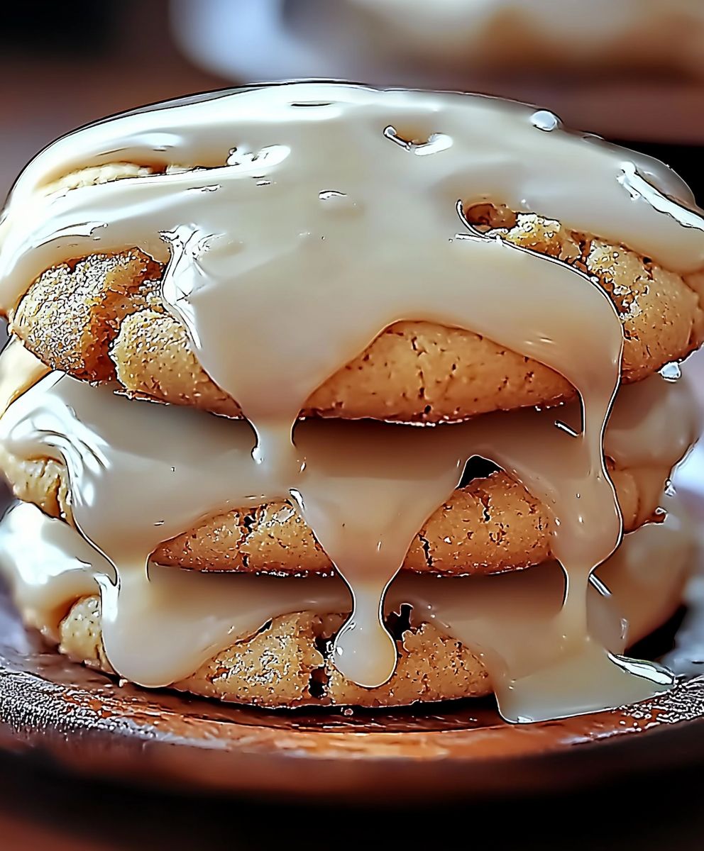 Maple cookies icing
