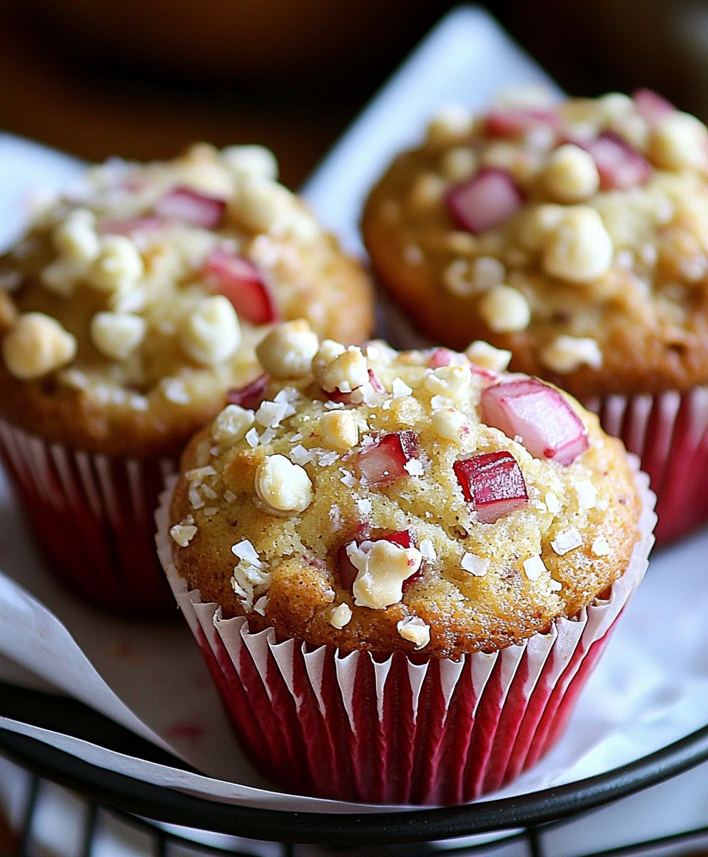 Rhubarb Muffins