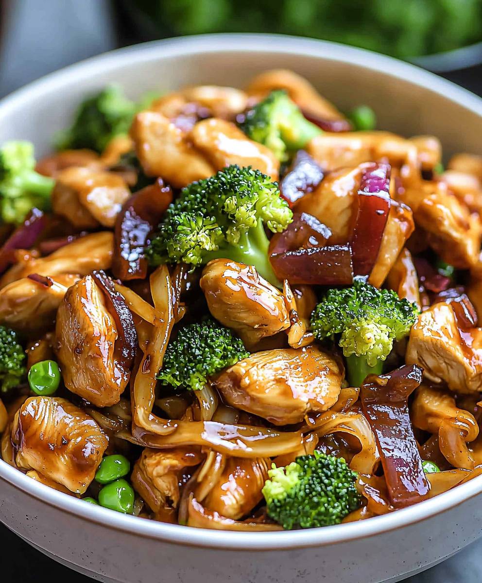 Blackstone chicken stir fry
