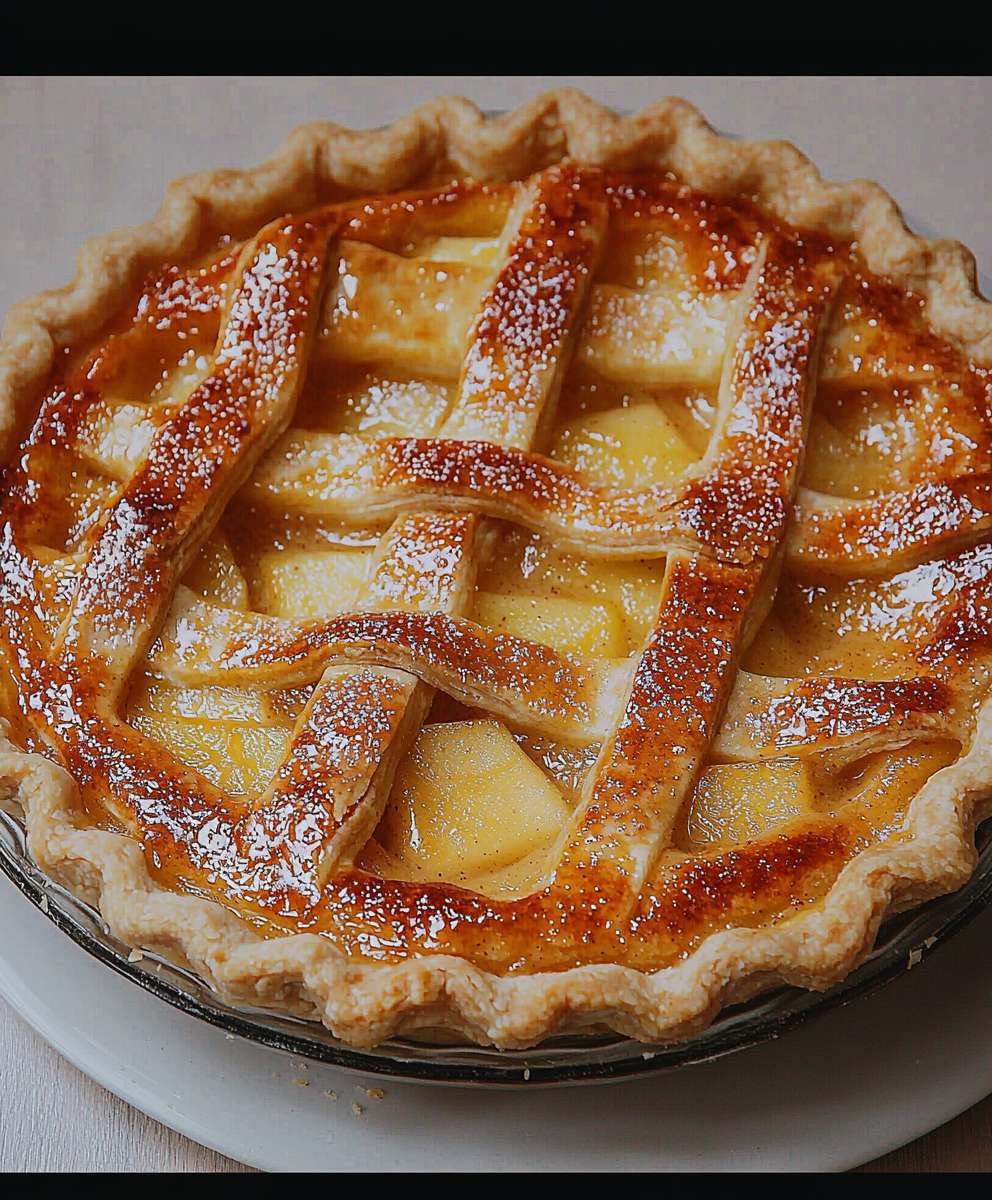 Apple Custard Pie