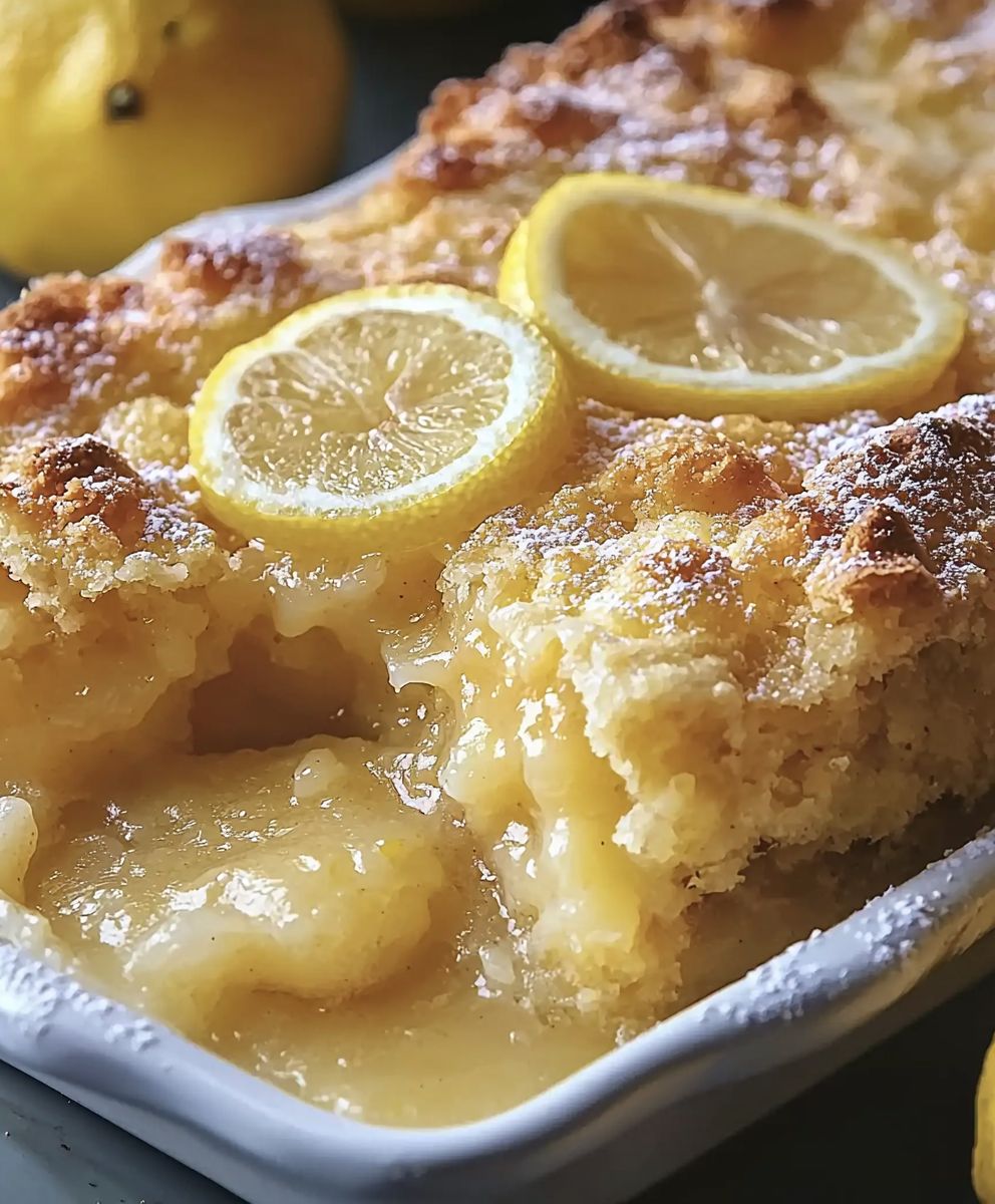 Lemon Cobbler
