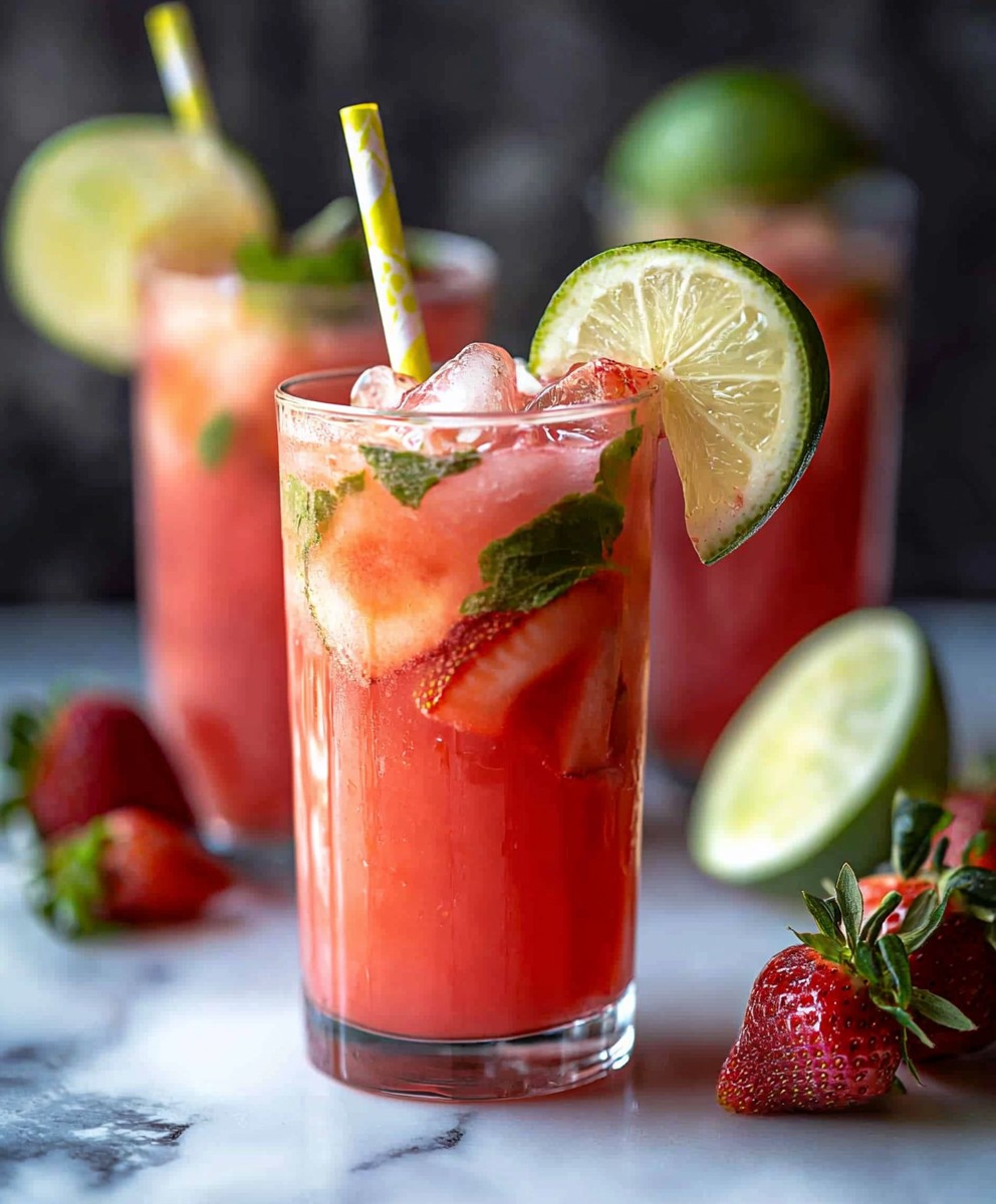Sugar free watermelon agua fresca