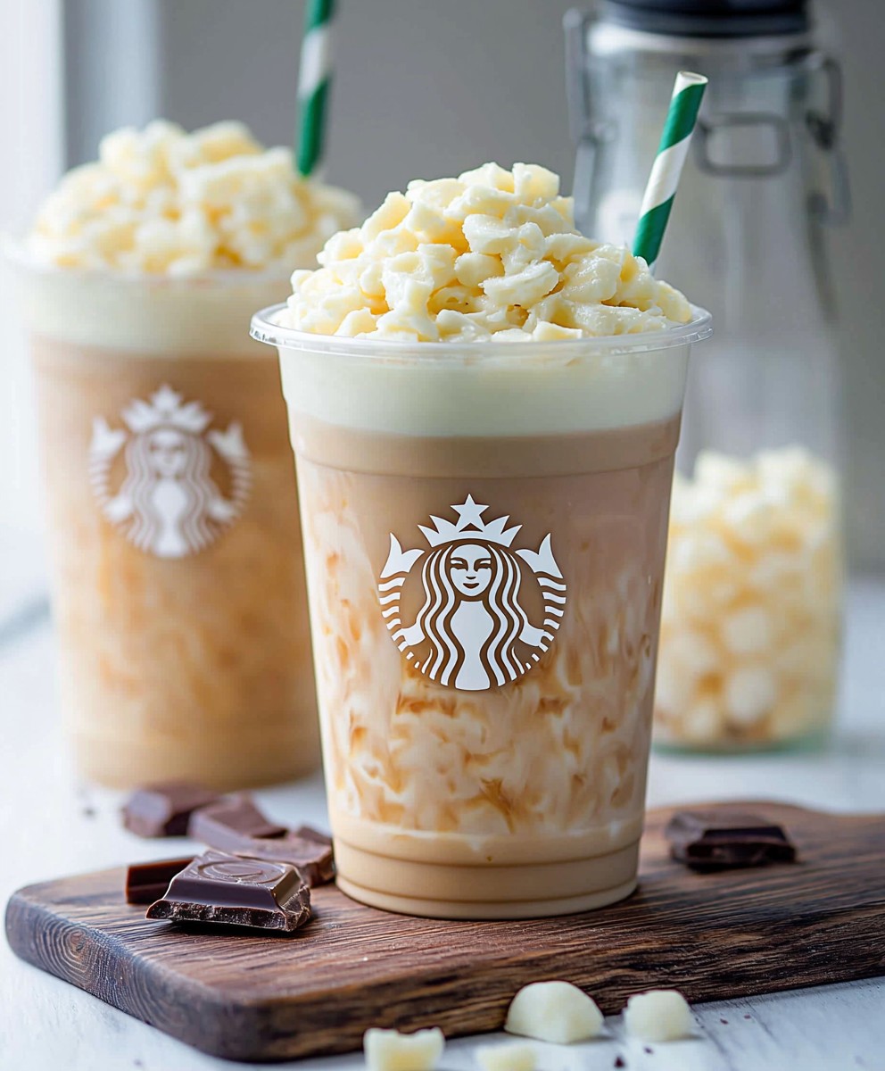 Iced White Chocolate Mocha