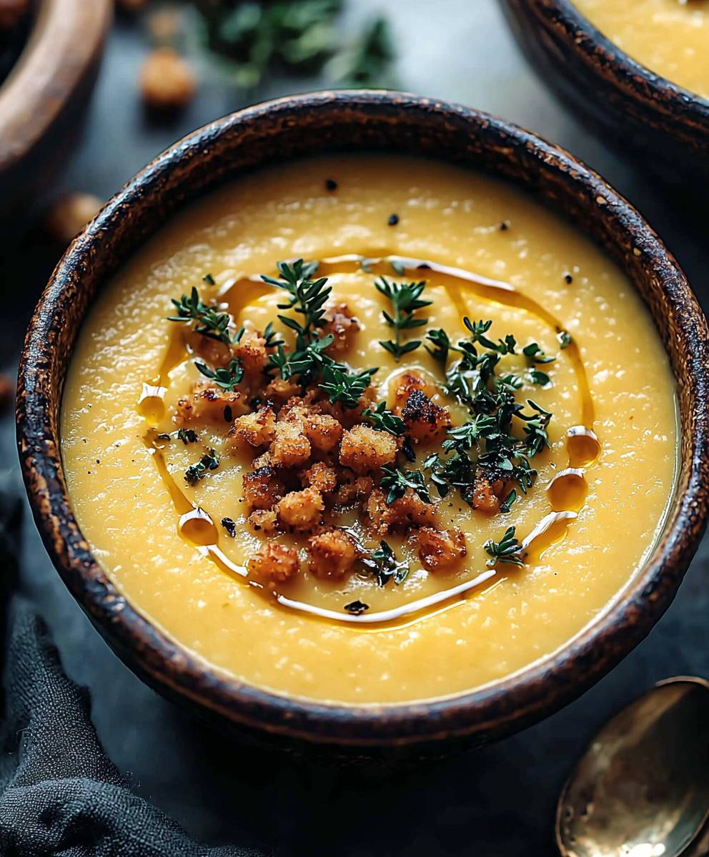 Golden soup