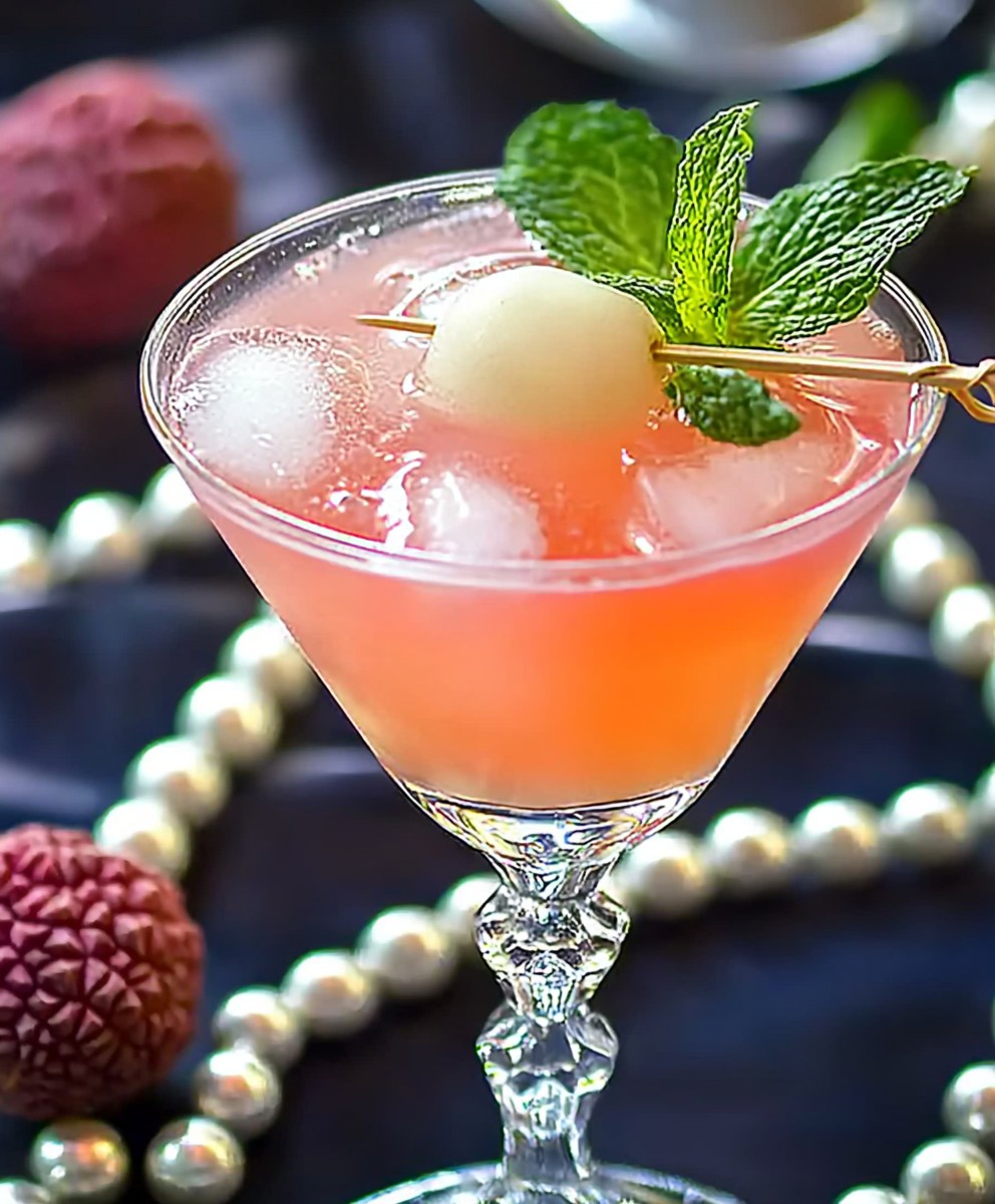 Lychee cocktail