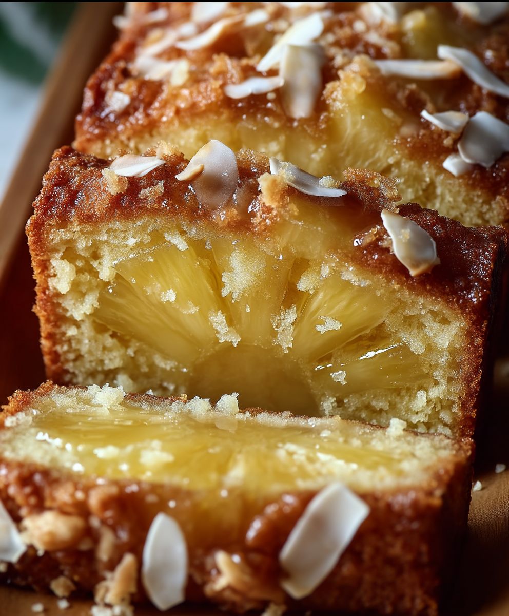 Pineapple quick bread