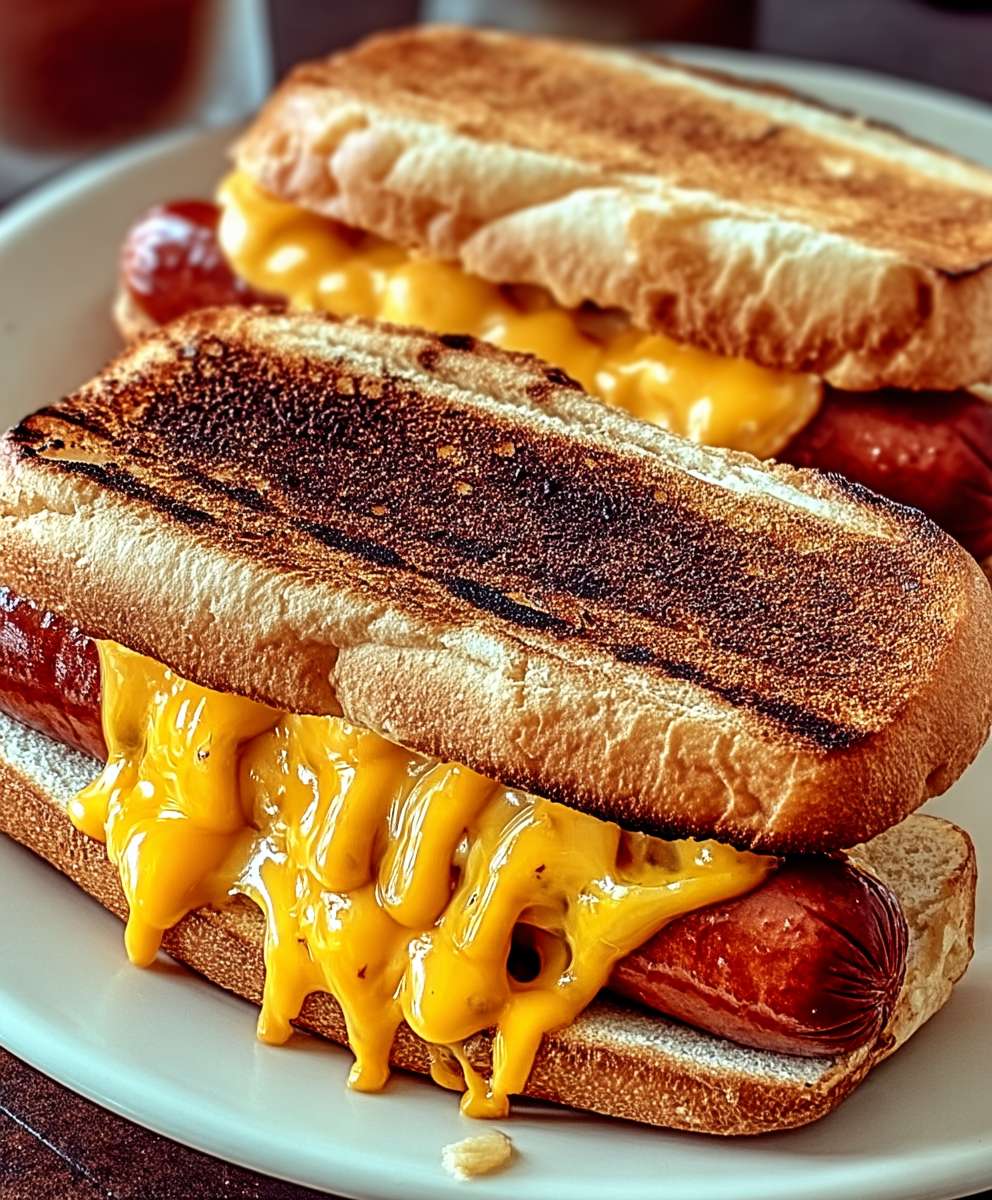 Grilled Cheese Hot Dog