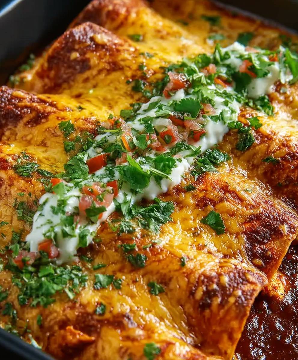 Butter Chicken Enchiladas