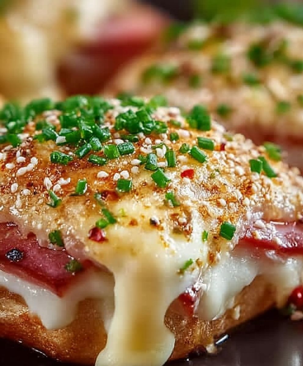 Ham and cheese bread