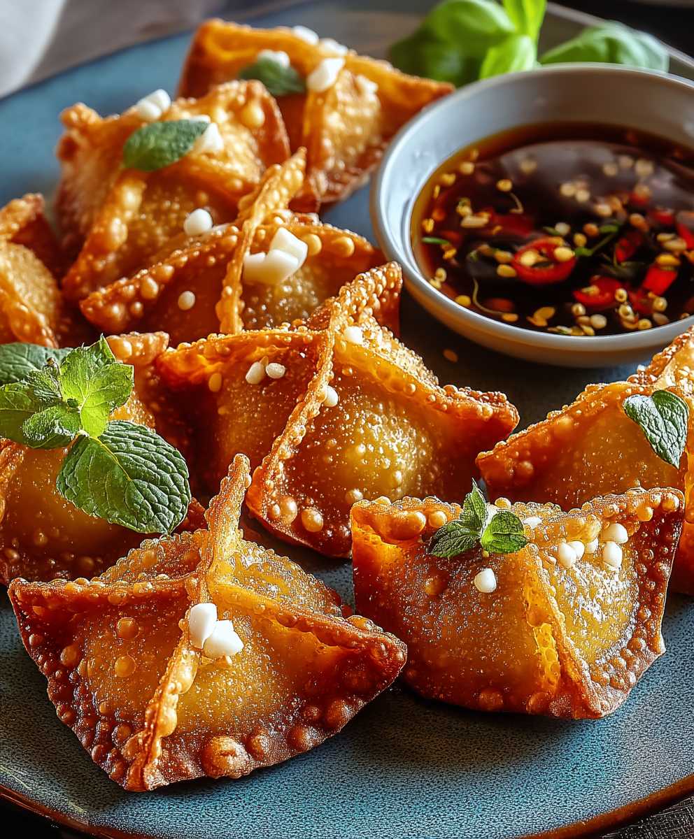 Sweetcorn wontons