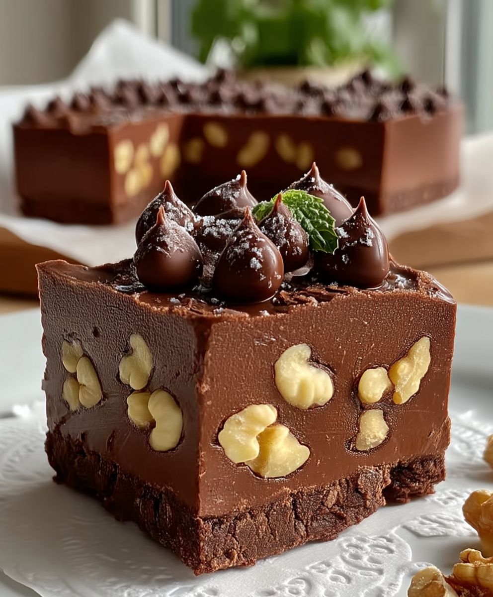 Chocolate Walnut Fudge