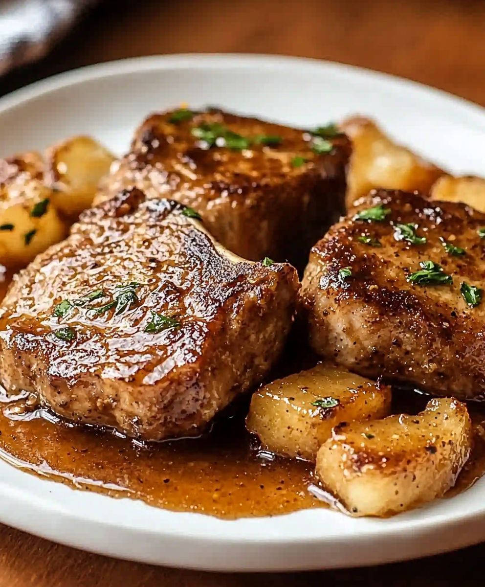 Apple Cider Pork Chops
