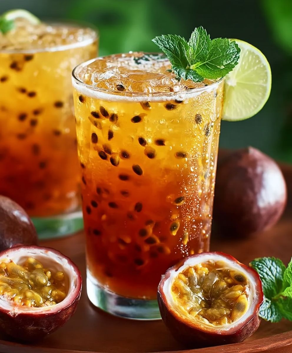 Passion Fruit Iced Tea