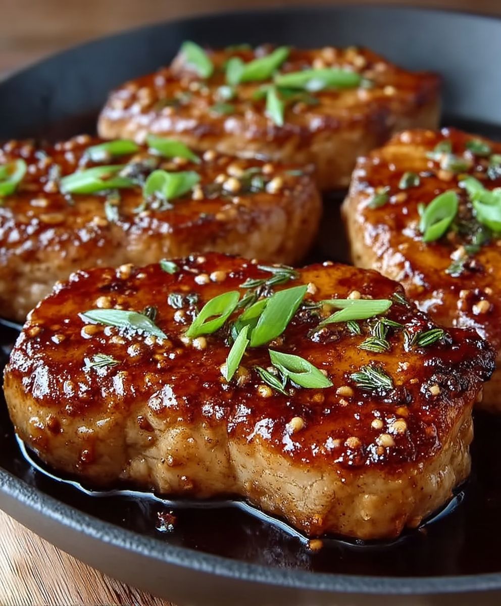 Honey Garlic Pork Chops