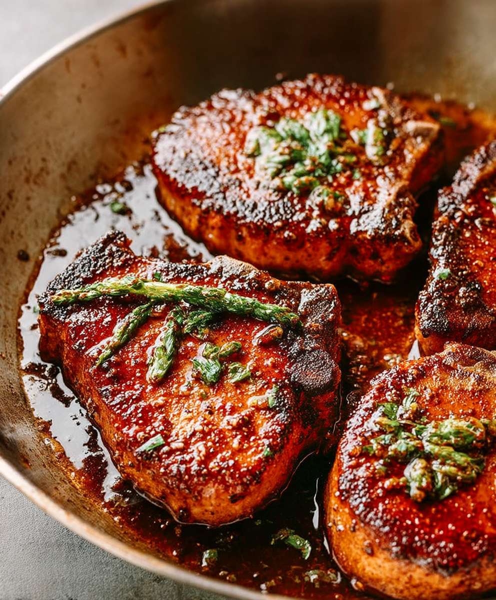 Garlic Parmesan Pork Chops