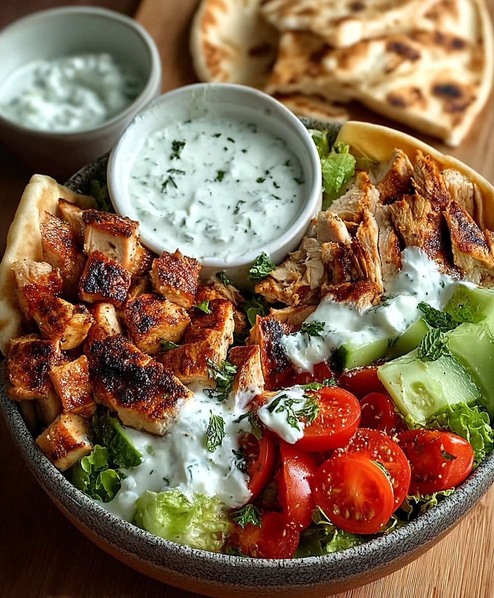 Chicken Gyro Bowls