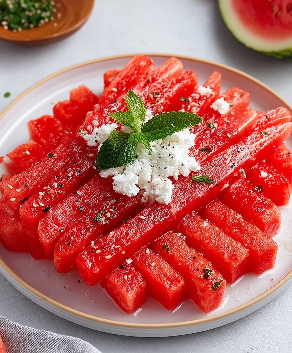 Healthy Watermelon Fries