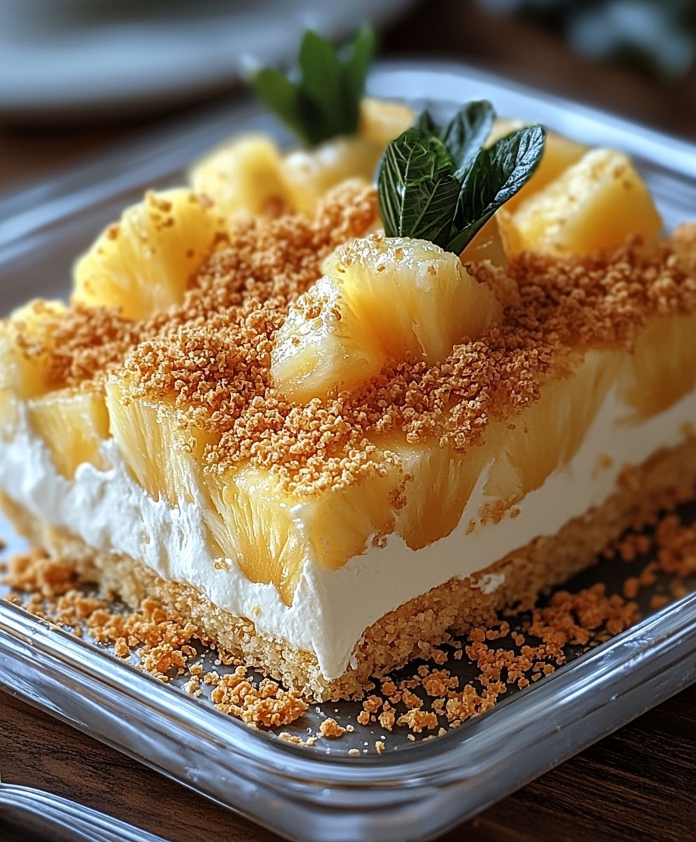 Pineapple dream dessert
