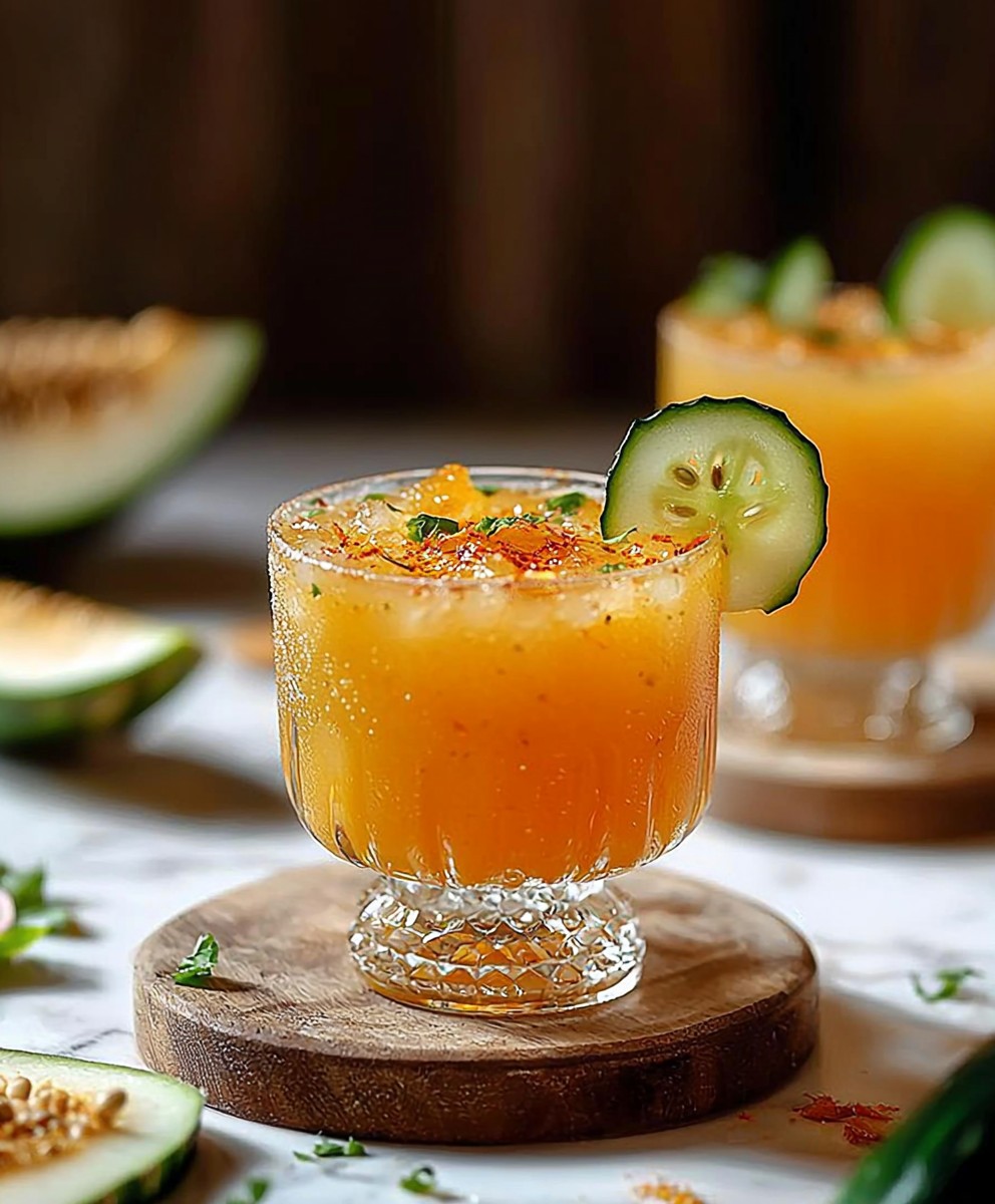 Spicy Melon Cocktail