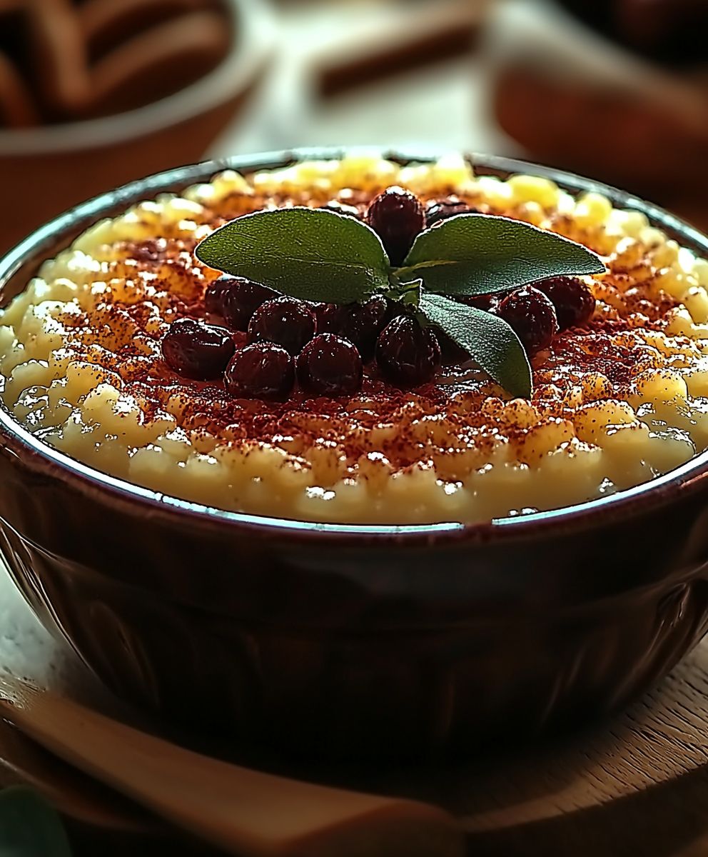 Baked Rice Pudding