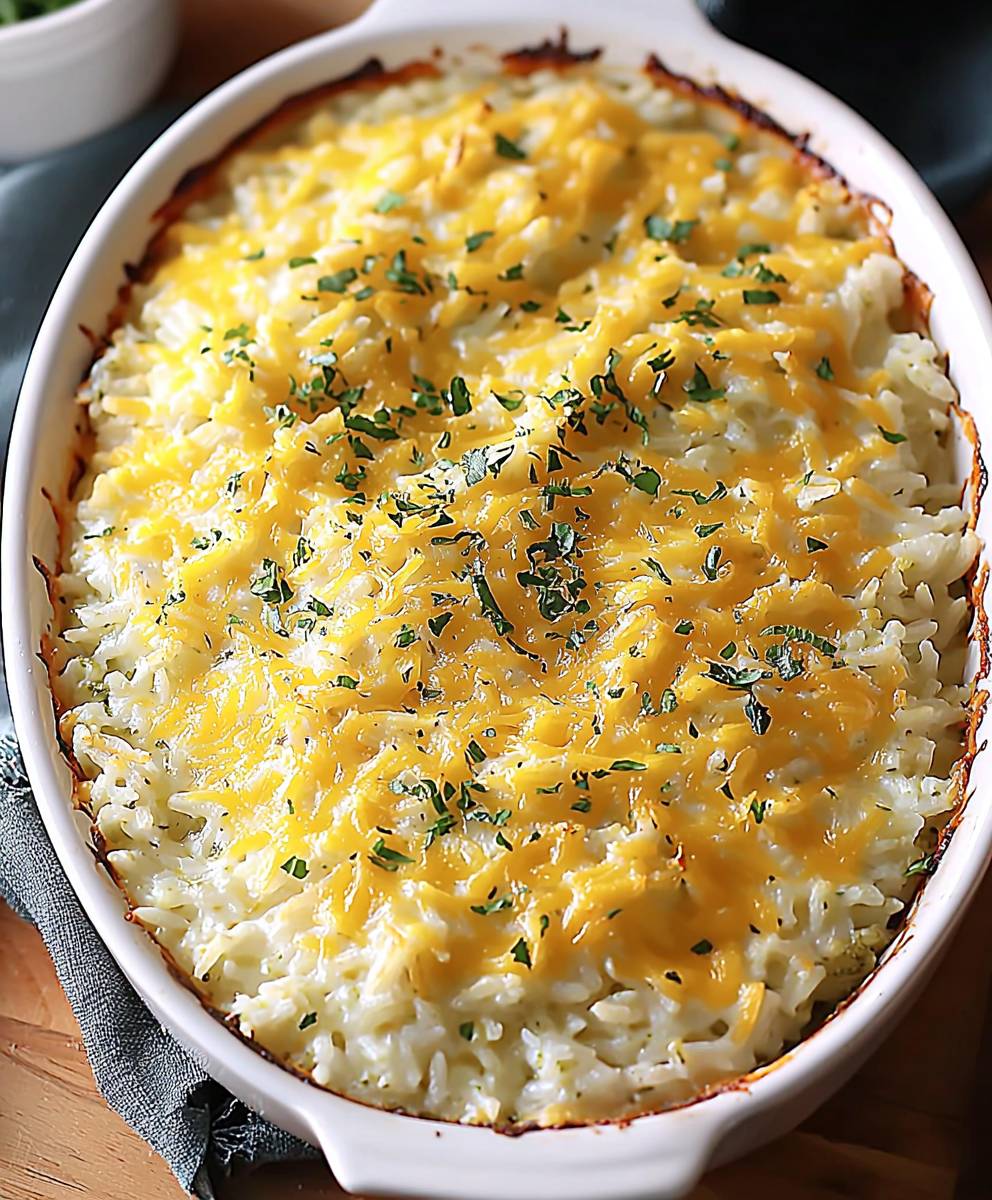 Green Chile Rice Casserole