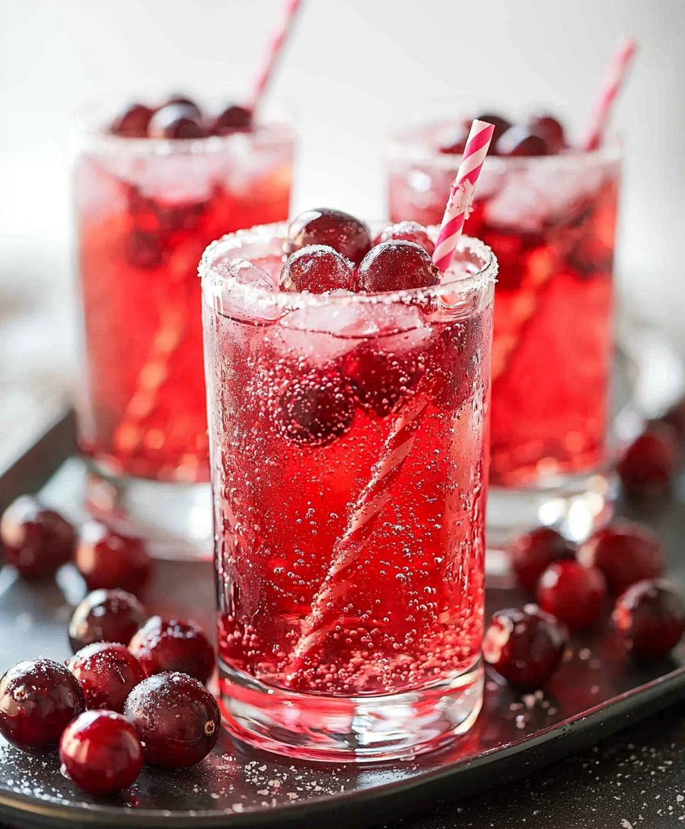 Cranberry Ginger Ale Punch