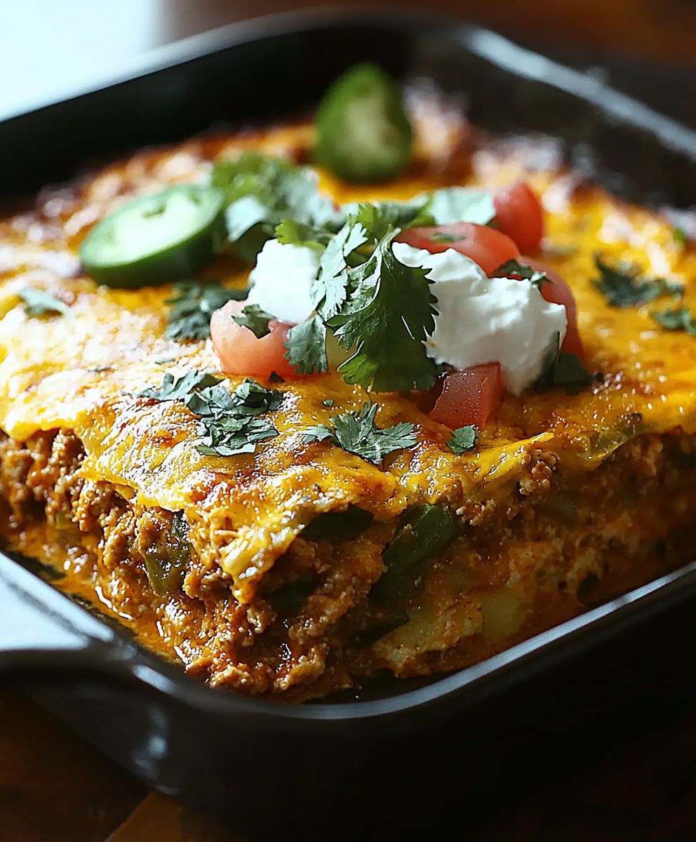 Chile Relleno Casserole