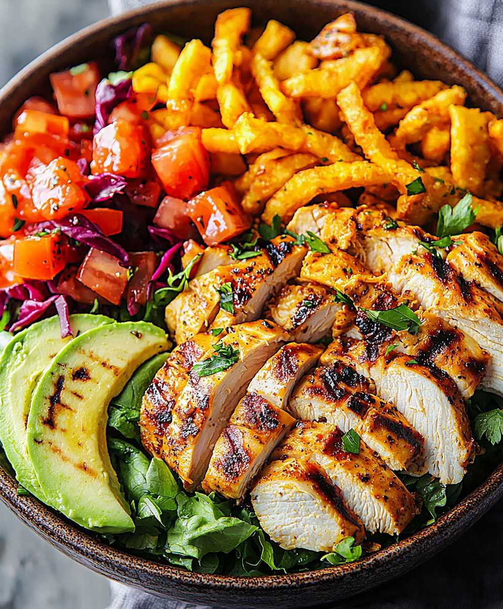 Hawaiian Chicken Salad Bowl