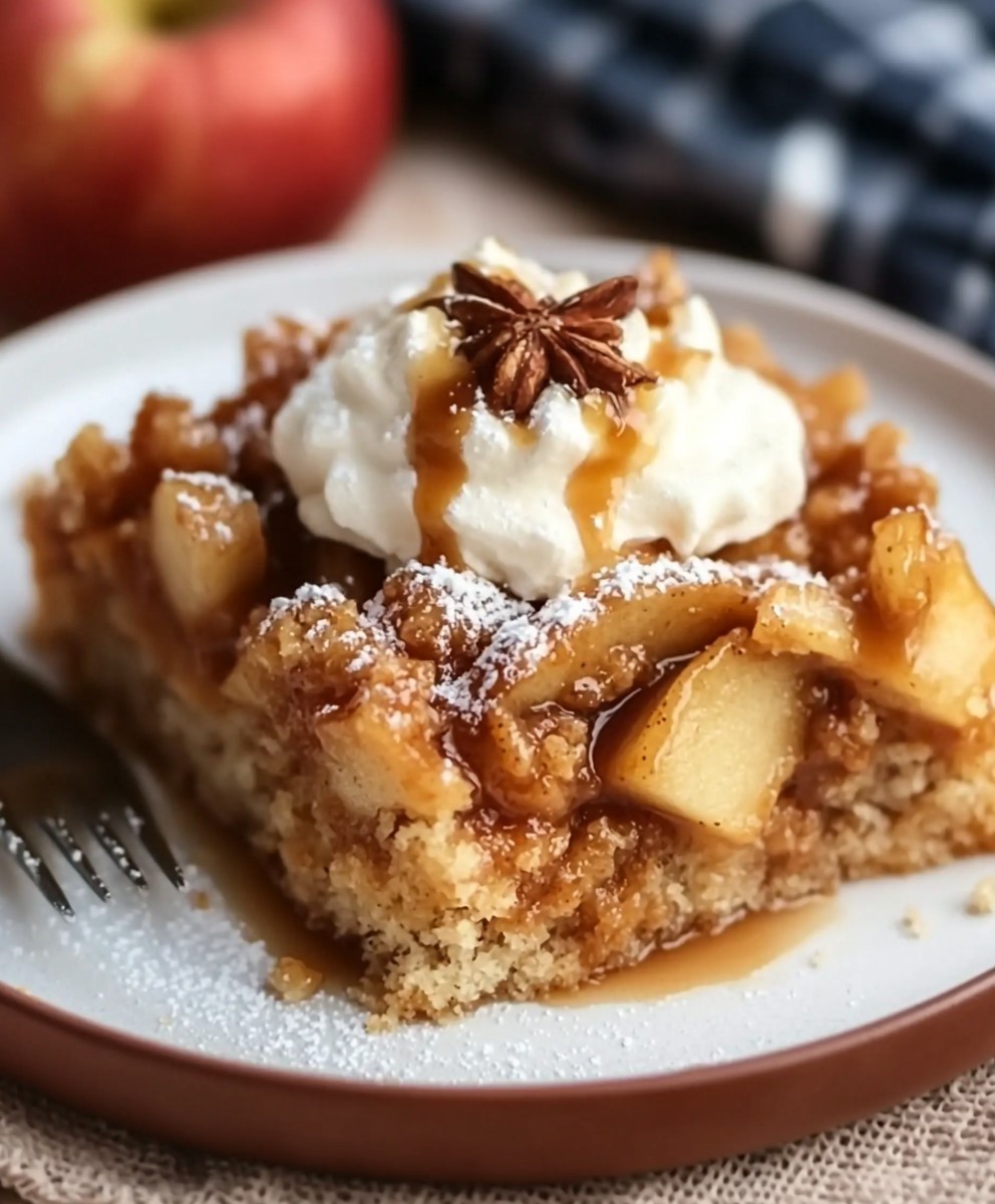 Caramel Apple Dump Cake