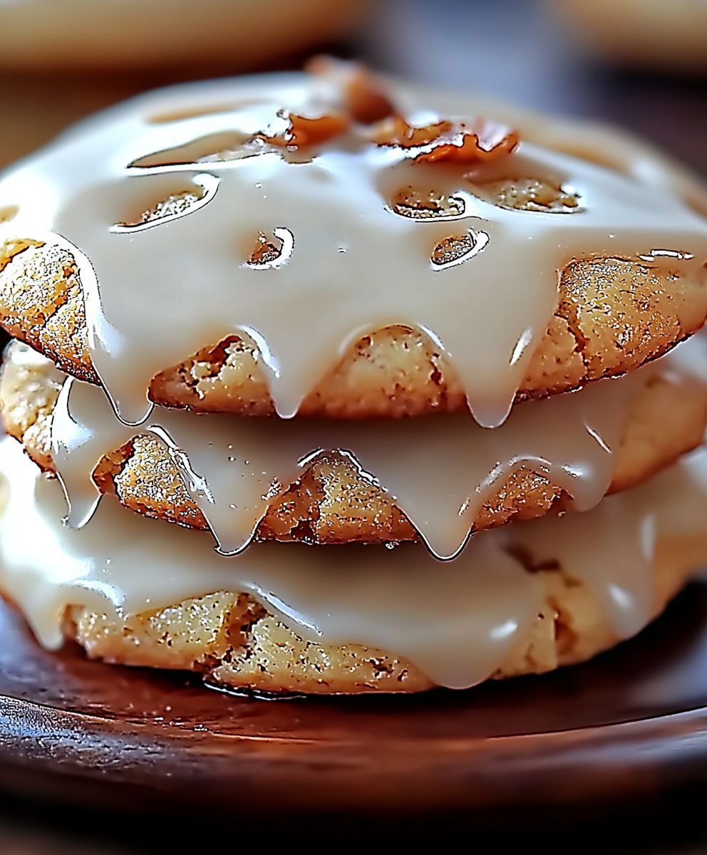 Maple cookies icing