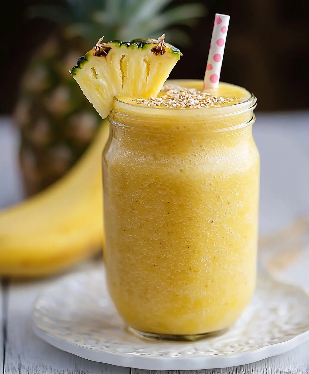 Pineapple Banana Smoothie The Ultimate Tropical Recipe Anas Recipes