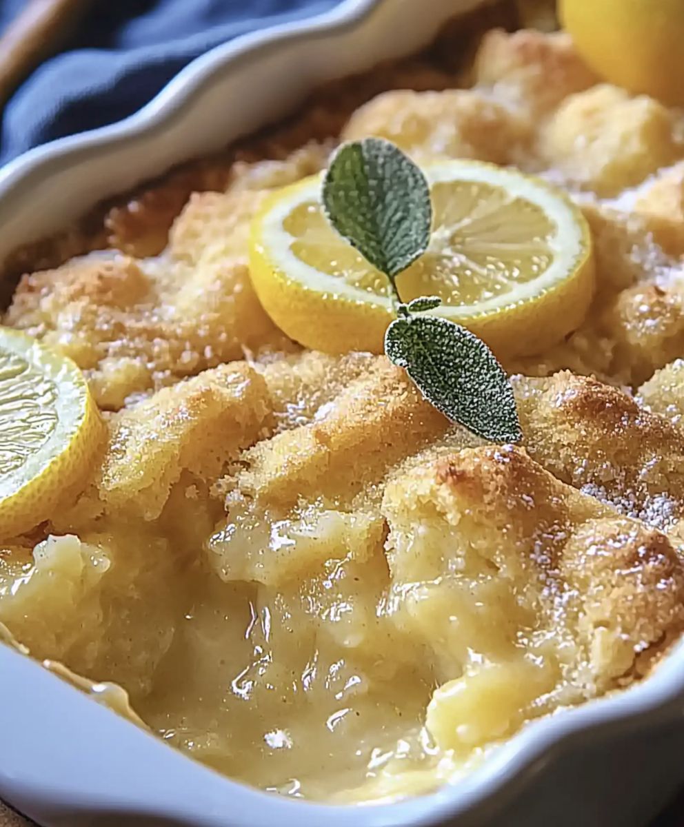 Lemon Cobbler