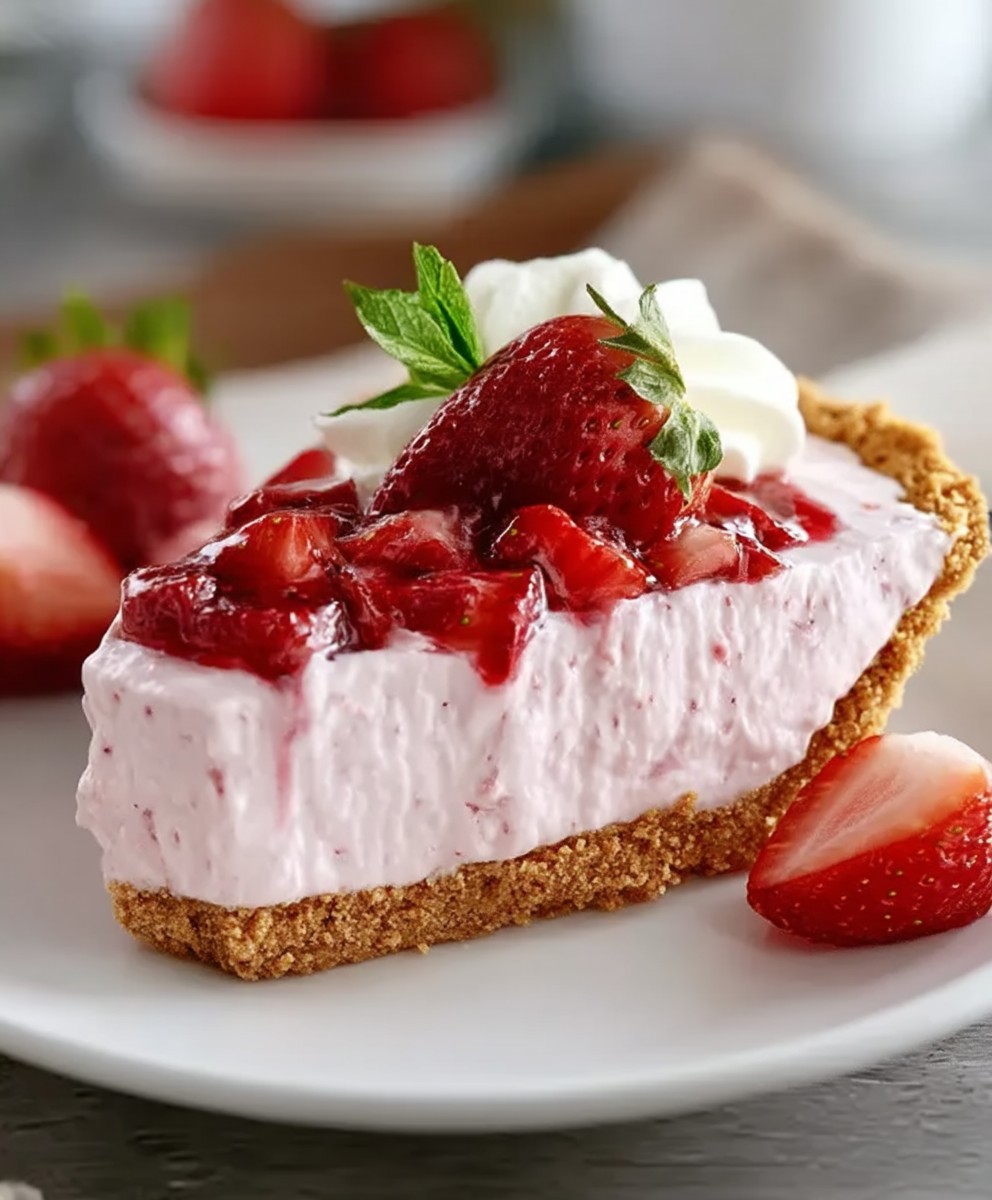 Strawberry Cream Pie